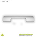 Mâner mobilier Aluminiu A672-160-AL Satinat